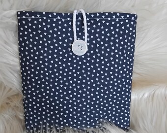 Funda para Tolino Vision 6, cubierta para Tolino Vision 6, bolsa de almacenamiento para Tolino Vision 6, bolsa de almacenamiento con corazones