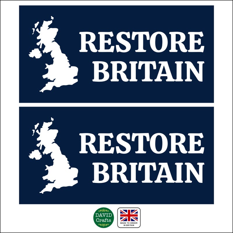 Restore Britain - Etsy UK