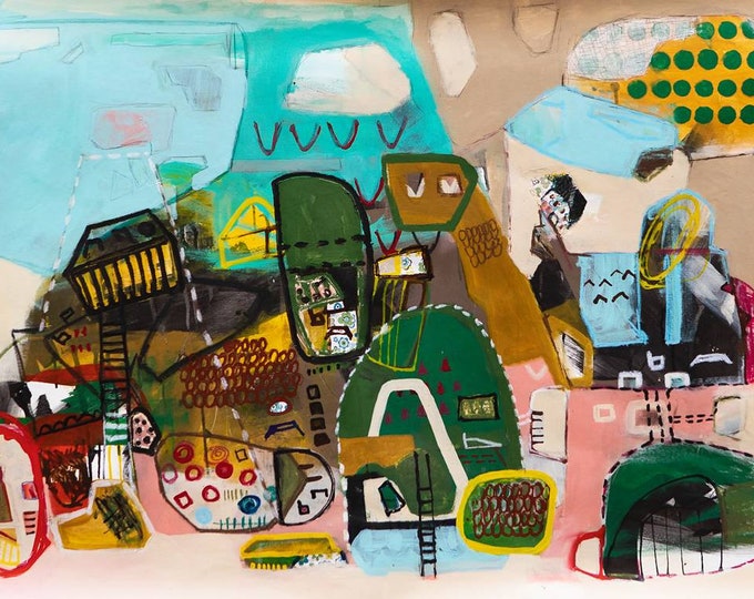 Extra Large Wall Art Oversize Wall Art Abstract Fine Art Etsy