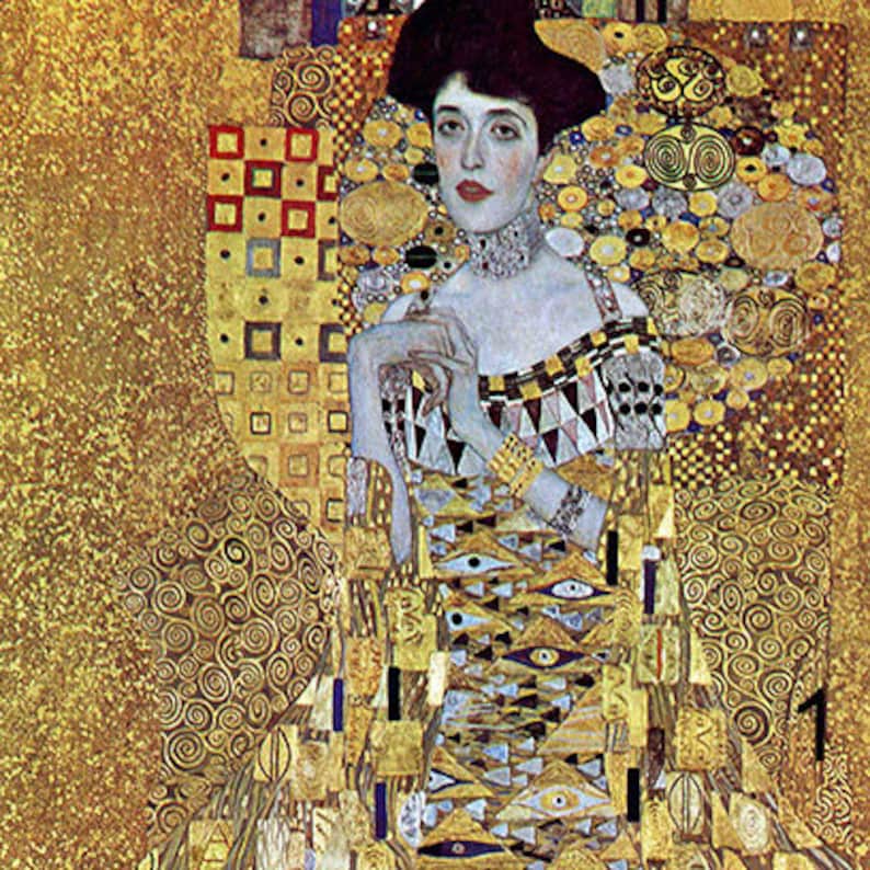 История картины женщина в золотом густава климта