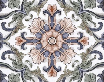 2028 - Blushstone- 8x8 6x6 4.25x4.25- Satin/Gloss Decorative Tile, Kitchen Tile, Bathroom Tile, Fireplace Tile, Blush, Home Decor,