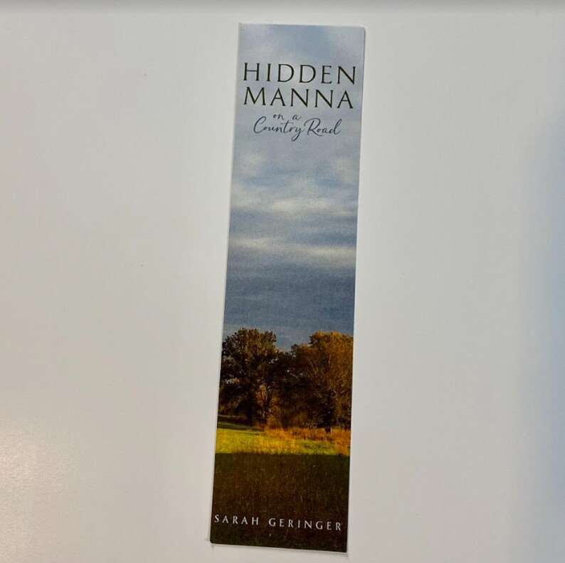 Hidden Manna on a Country Road personally signed book with bookmark and scripture cards image 5