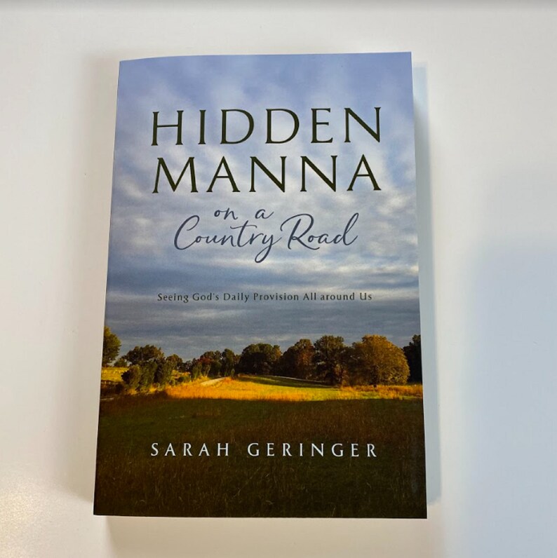 Hidden Manna on a Country Road personally signed book with bookmark and scripture cards image 2