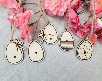 Pendant Easter eggs set