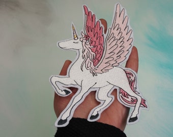 Patch unicorn Pegasus XL school bag school child patches