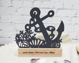 Maritime decoration anchor table decoration