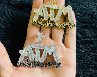 atm pendant etsy
