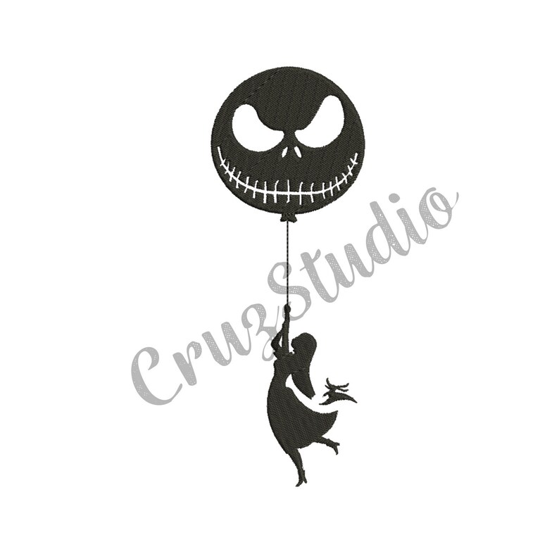 8 Size Nightmare Before Christmas Silhouette machine | Etsy