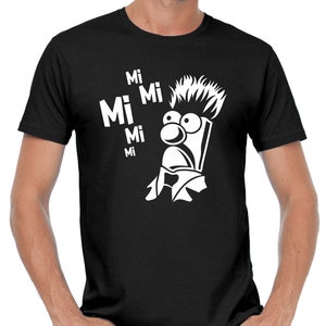 MiMiMi Mi Mi Mi Mr Beaker Satire Parodie Sprüche Spruch Comedy Spaß Lustig Feier Party Urlaub Arbeit Geek Nerd Geschenkidee Fun T-Shirt Schwarz