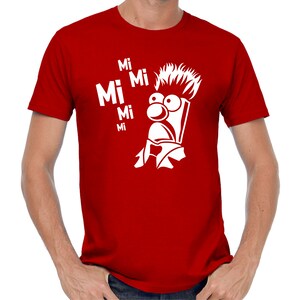 MiMiMi Mi Mi Mi Mr Beaker Satire Parodie Sprüche Spruch Comedy Spaß Lustig Feier Party Urlaub Arbeit Geek Nerd Geschenkidee Fun T-Shirt Bild 4