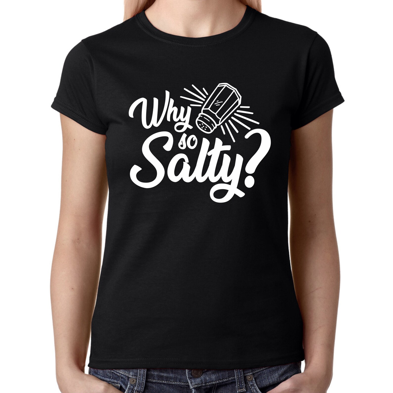 WHY SO SALTY Gamer Gaming Games Shooter Egoshooter Computer Daddel Geek