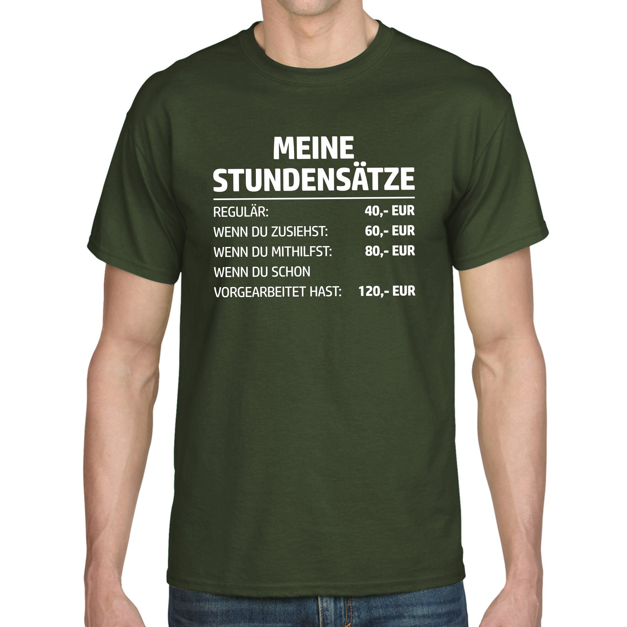 MEINE STUNDENSÄTZE Stundensatz Handwerker Mechaniker Elektriker Gärtner