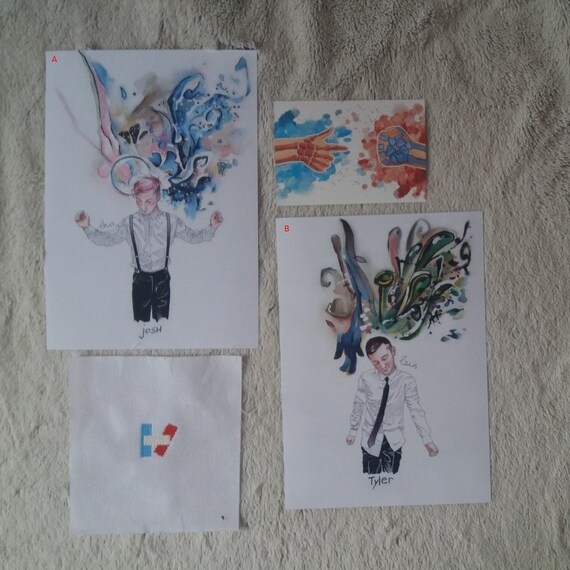 Cliqueart Bundle Twenty One Pilots Fanart Vessel Etsy