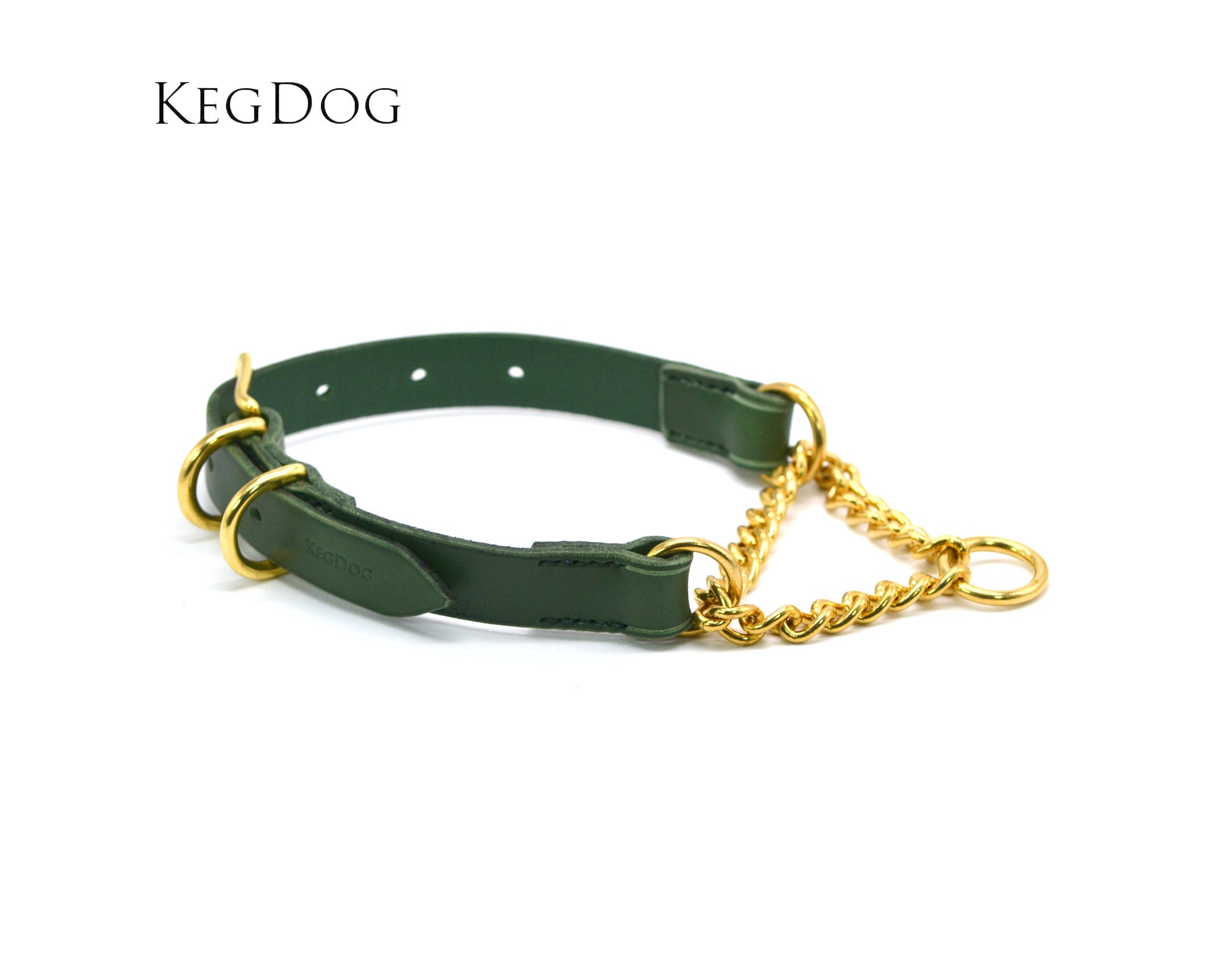 green martingale collar