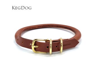 犬用首輪 編み込みレザー ペア・タンナリー編み込みレザー犬用首輪 - Etsy 日本