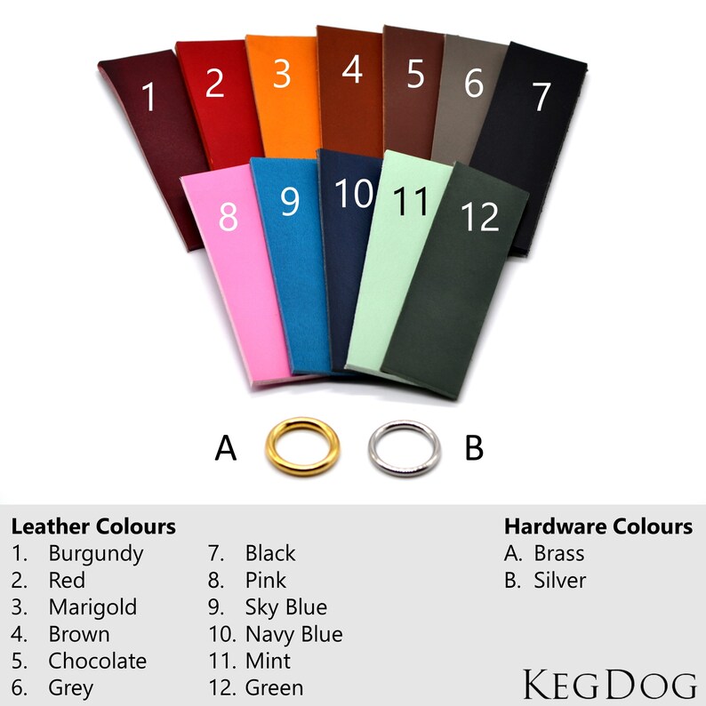 Mint Leather House Collar Thin Dog Collar Tag Collar ID Etsy