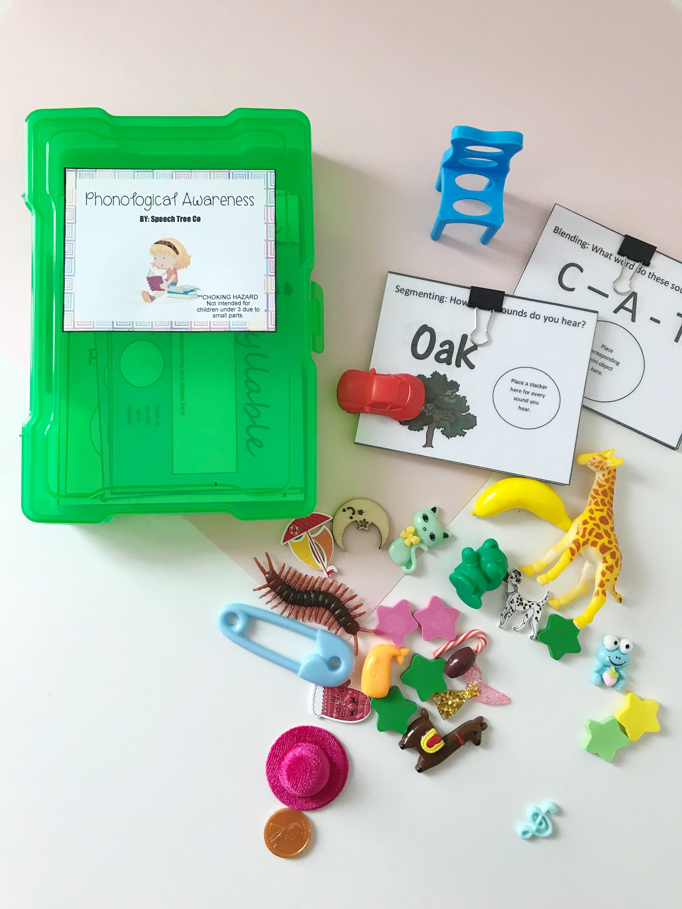 Phonological awareness kit for speech therapy preschool Etsy
