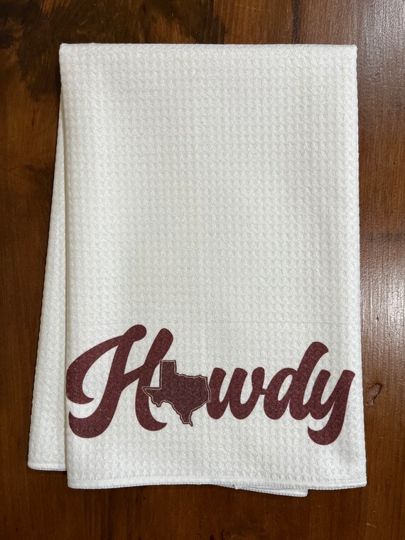 Howdy State Hand Towel Howdy State Hand Towel
