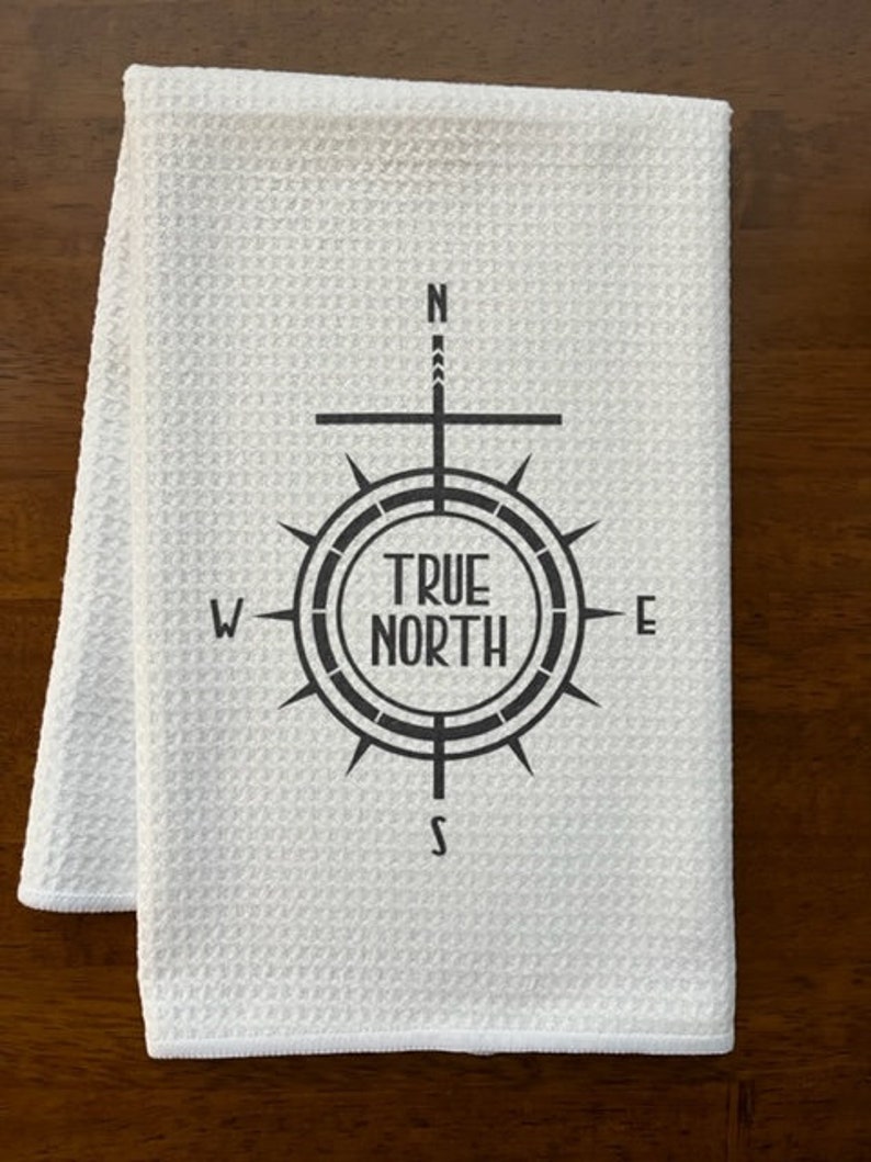 EllieandIssa True North Waffle Kitchen Towel