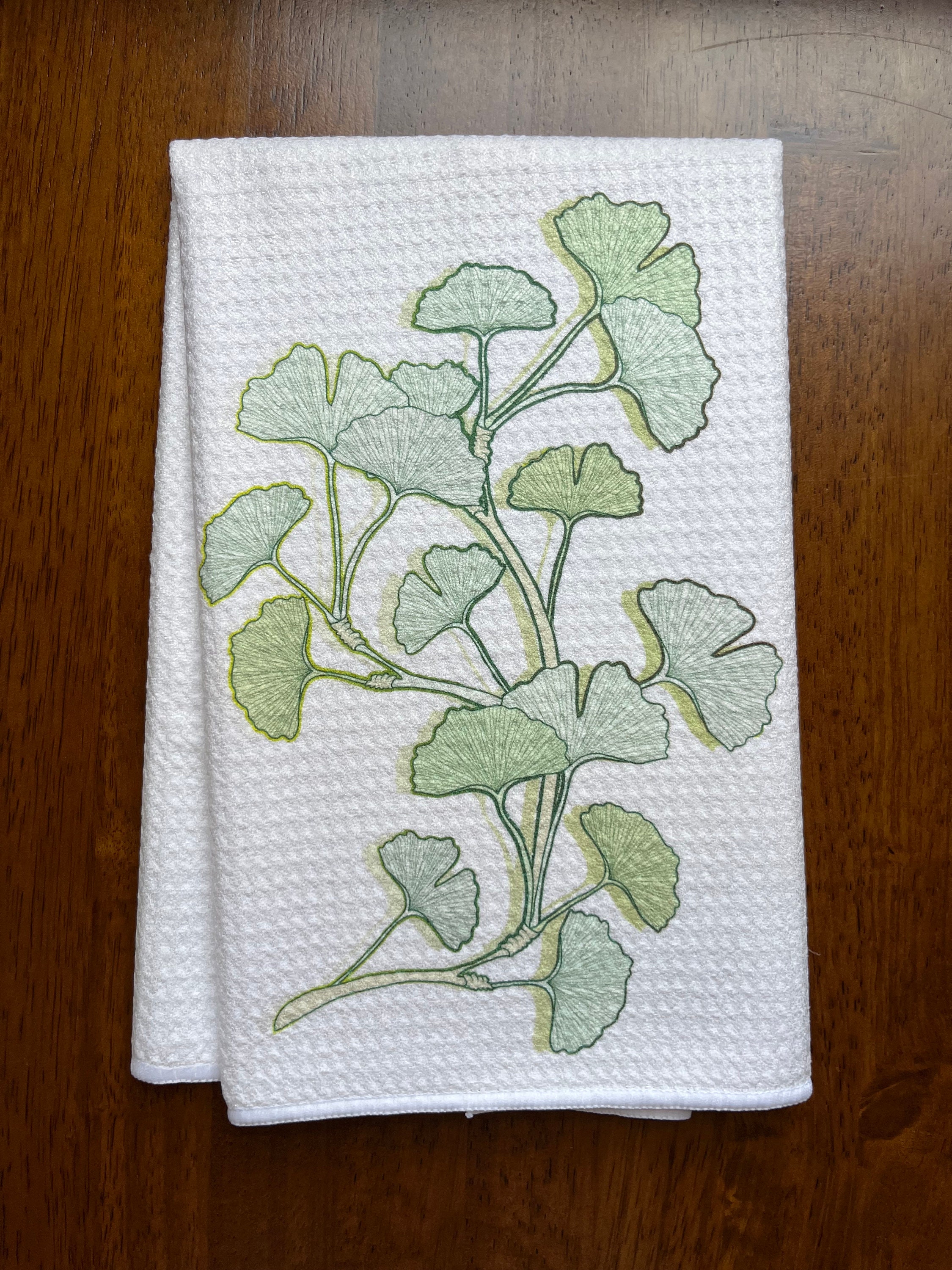 Hand Towel Rack - Leaf Design