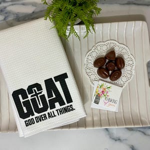 Geitenwafelhanddoek, hand, gast, handdoek