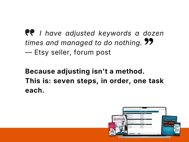 Etsy SEO Audit Checklist – Sell on Etsy Guide, Optimize Titles, Tags & Descriptions, Rank Higher image 2