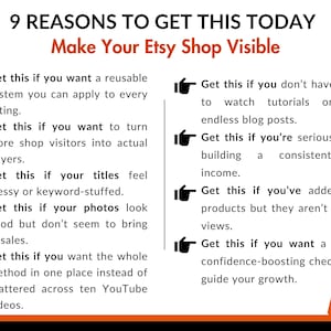 Etsy SEO Audit Checklist – Sell on Etsy Guide, Optimize Titles, Tags & Descriptions, Rank Higher image 9