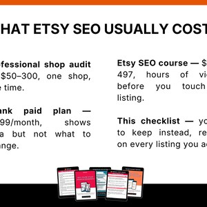 Etsy SEO Audit Checklist – Sell on Etsy Guide, Optimize Titles, Tags & Descriptions, Rank Higher image 6