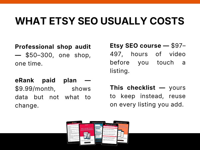 Etsy SEO Audit Checklist – Sell on Etsy Guide, Optimize Titles, Tags & Descriptions, Rank Higher image 6