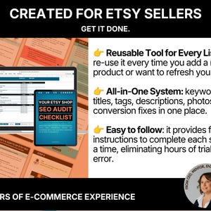 Etsy SEO Audit Checklist – Sell on Etsy Guide, Optimize Titles, Tags & Descriptions, Rank Higher image 10