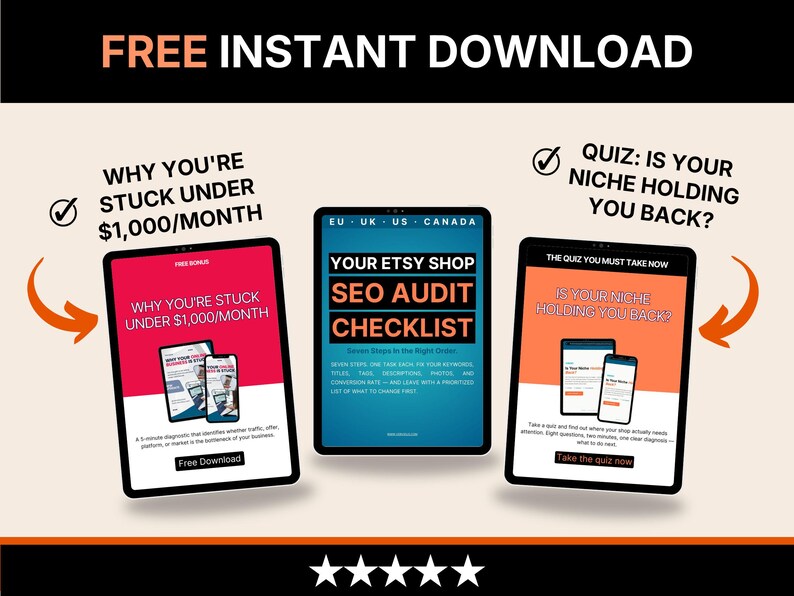 Etsy SEO Audit Checklist – Sell on Etsy Guide, Optimize Titles, Tags & Descriptions, Rank Higher image 11