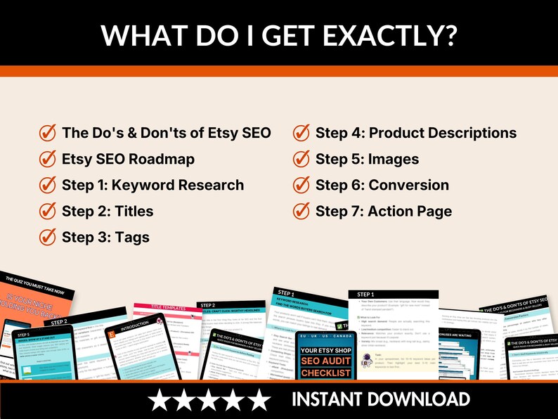 Etsy SEO Audit Checklist – Sell on Etsy Guide, Optimize Titles, Tags & Descriptions, Rank Higher image 5