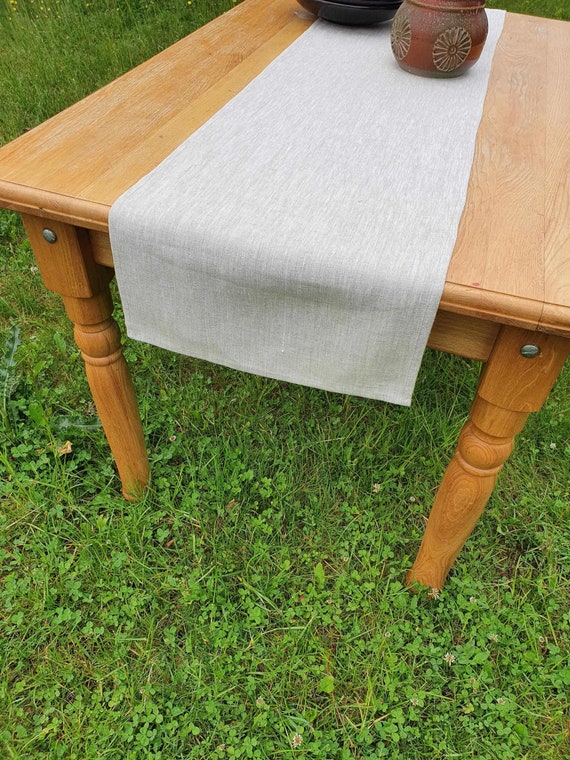 Linen Table Runner Small Table Runner Fall Table Runner Etsy