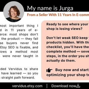 Etsy SEO Audit Checklist – Sell on Etsy Guide, Optimize Titles, Tags & Descriptions, Rank Higher image 14
