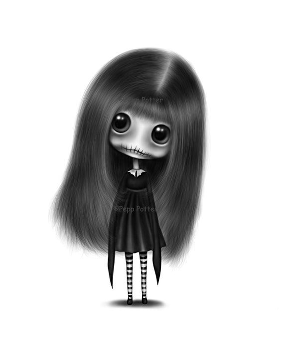 20+ New For Cute Creepy Doll Drawing | Armelle Jewellery