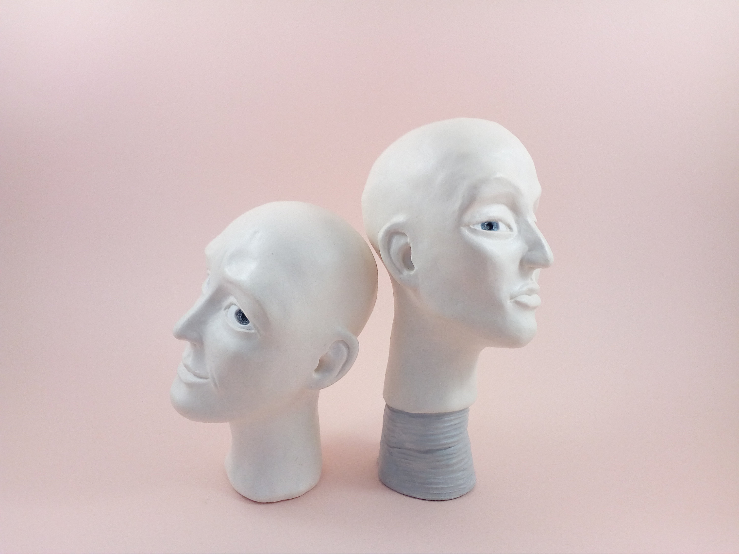 Ceramic sculpture. Ceramic head. Handmade ceramics. Ceramic Etsy