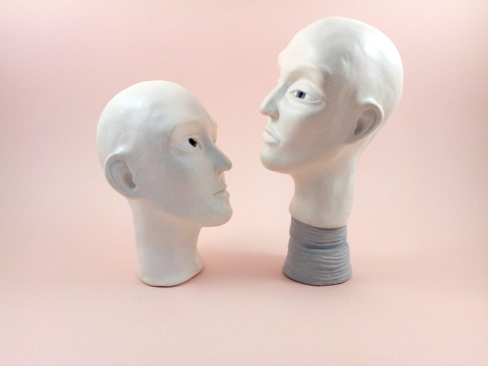 Ceramic sculpture. Ceramic head. Handmade ceramics. Ceramic Etsy