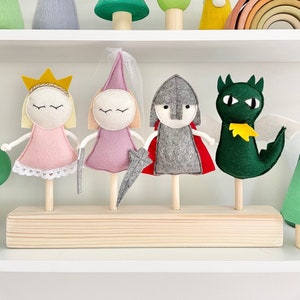 New Fairy Tale Mix and Match 4-Puppets Set for Mimiki puppet theatre