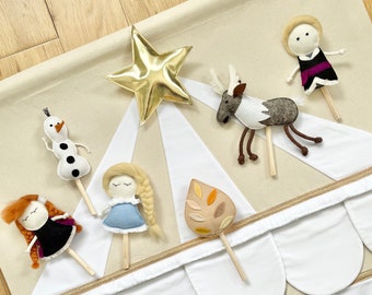 Autumn Story Puppets for Mimiki puppet theatre