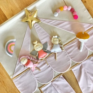 Pastel rose puppet doorway theatre by MIMIKI