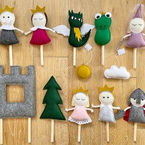 New Maxi Fairy Tale puppets and decorations for Mimiki puppet theatre