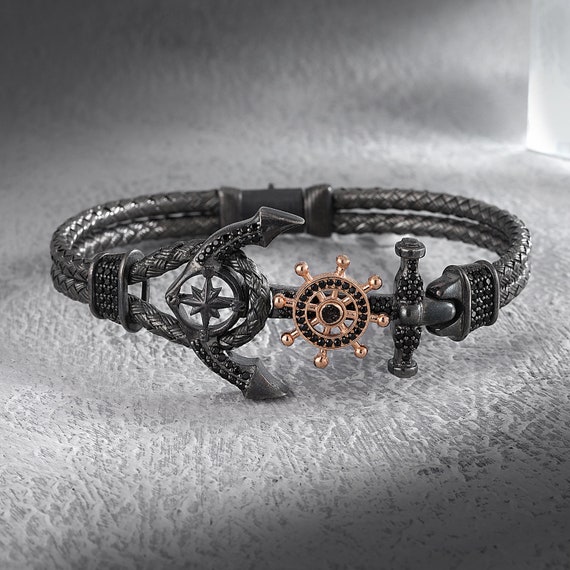 Etsy cheap anchor bracelet