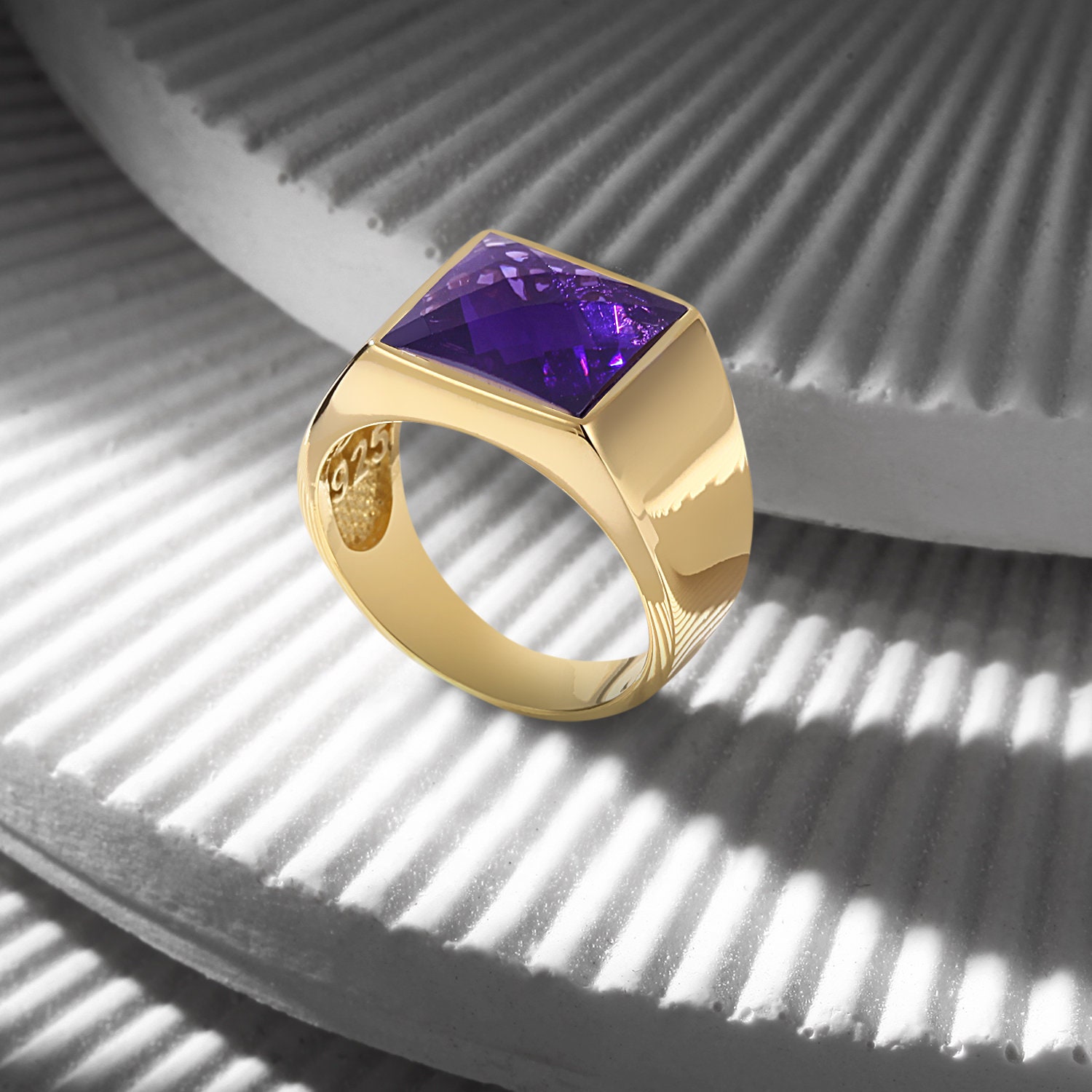 18Kゴールド デザインリング✴︎used ✴︎ Real 18K Yellow Gold Libra Ring, Zodiac Sign Mens Gold Coin