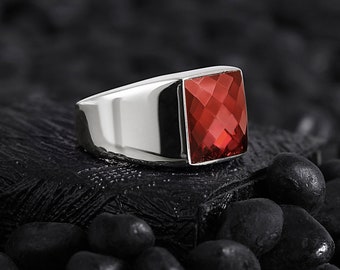 【AG X JOSILVER】Ruler Silver Ring FINAL FANTASY VIII FF8 Retro S925 Silver Finger Ring Anime