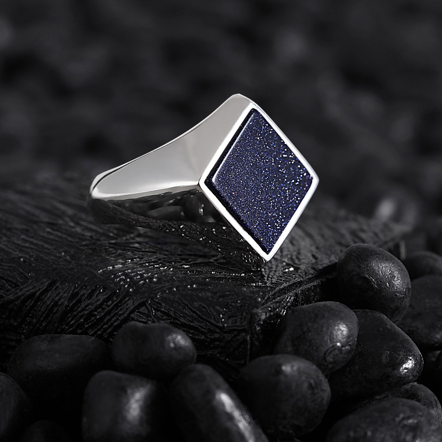 Minimalist Onyx Stone Silver Classic Ring Design Square Gemstone Men Jewelry Memorial Day Gift Silver Jewelry for Men Classic Men Ring Etsy