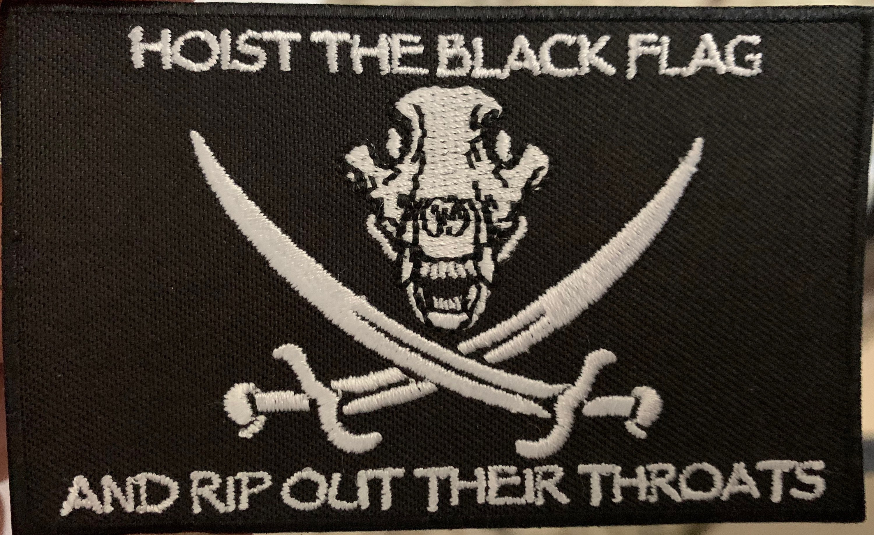 Hoist The Black Flag Etsy