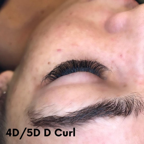 3d D Curl Premade Volume Lashes 3d D Curl Lashes Lash Extensions Russian Volume Lashes Volume Lashes Shipping Included