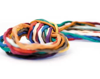 Griffin Habotai Silk Ribbon: Super Soft Foulard Cord (110cm/3mm)