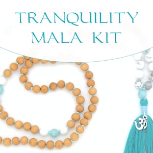 Tranquility Mala Kit - make your own 108 bead mala