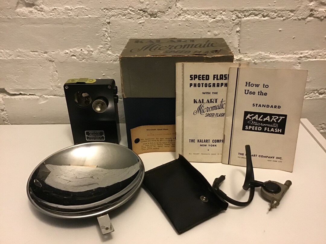 Vintage Kalart Speed Flash With Box - Etsy